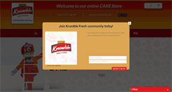 Desktop Screenshot of krumblefresh.com