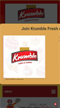 Mobile Screenshot of krumblefresh.com